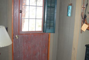 Flying "M" Ranch - Filming Location rustic door