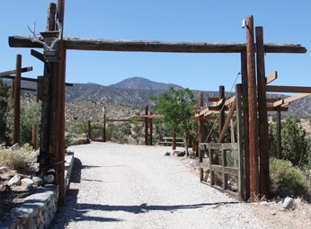 Flying "M" Ranch - entrance